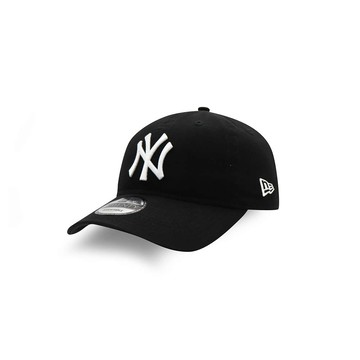 【NEW ERA】920  logo 洋基 黑/白-NE70401050