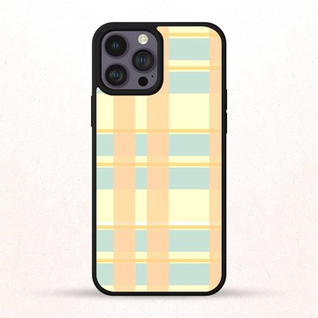 復古格紋棕綠色 4 iPhone 手機殼 三星手機殼