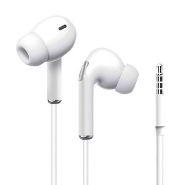 經典造型3.5mm半入耳式有線線控耳麥耳機(E35)