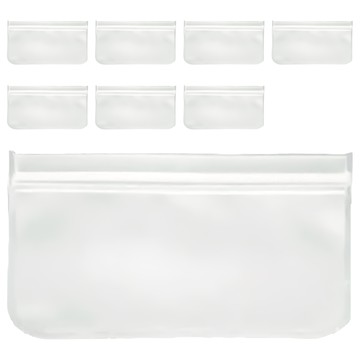 小麥購物 EVA食品保鮮袋 Y711 基礎款 長方 21g  22 x 14cm  1個  8個