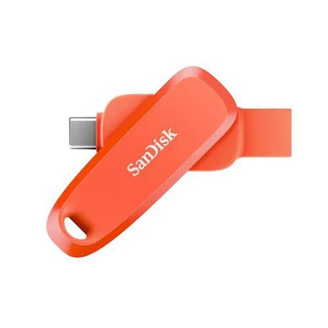 SanDisk SDDDC6 Phone Drive Type C+A 256G 雙用隨身碟-橘