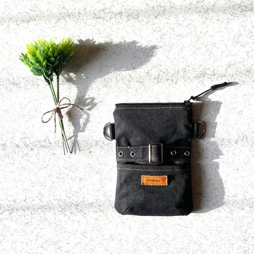 智能手機腰包黑