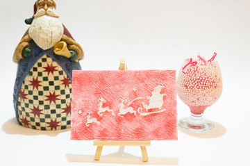 蘇格蘭繪畫節日快樂原創藝術品蘇格蘭牆藝術景觀