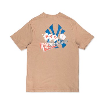 NEW ERA 男女 短袖上衣 ESSENTIAL 紐約洋基 NE14364817