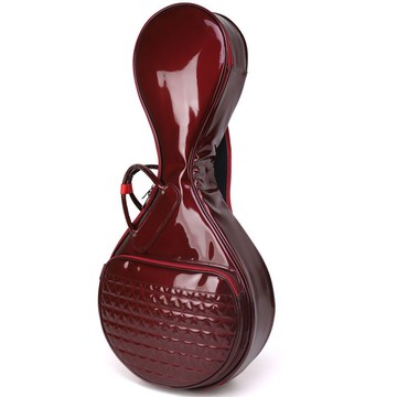 免運 阮樂器雙肩背包漆皮防水中阮包亮面高級質感中阮琴包加厚收納包328L 快速出貨