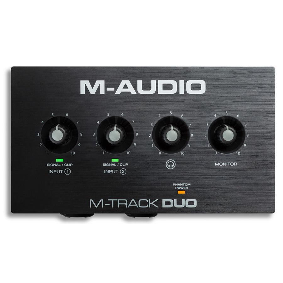 エムオーディオ USBオーディオインターフェース M-Audio M-Track Duo M-TRACKDUO 返品種別A