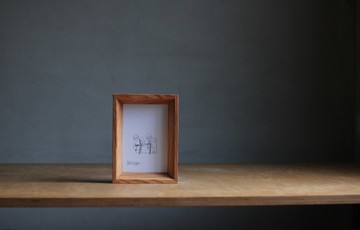 柳杉相框/畫框 _ 內斜框景_可客製