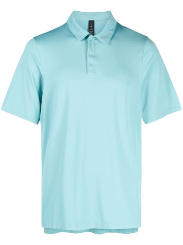 lululemon - short-sleeved press-stud polo shirt - men - Recycled Nylon/Spandex/Elastane - XS - Blue