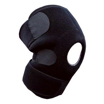 【AREX SPORT】健康機能竹炭開洞型-減壓吸震運動護膝加強版三節型可調節AS-3406（單入)FREE 短護膝 短護膝 登山護膝 運動護膝 護膝 復健用品 銀髮族 馬拉松護膝 跑步 護具-廠商直送