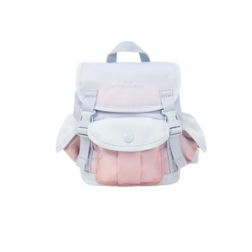 【DOUGHNUT】6.5吋 防潑水 迷你後背 相機包 輕便隨身-藍蓮花 SK