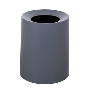 北歐素色雙層垃圾桶 大款 12L  灰色  25 x 25 x 31cm