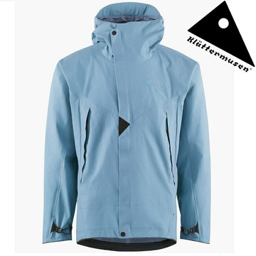 展示品出清 Klattermusen 攀山鼠 Asynja 女款輕量防水透氣連帽外套 KM10651W11 BLG 花崗藍