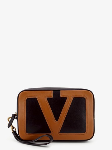 Valentino Garavani Viva Superstar leather clutch - VALENTINO GARAVANI - gender_Man