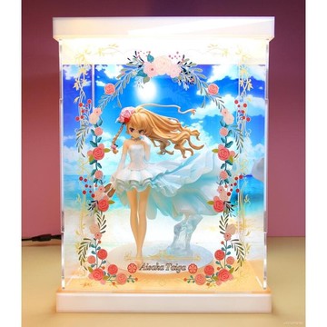 龍與虎 逢坂 大河 婚紗禮服 手辦專用展示盒#.熱銷，..