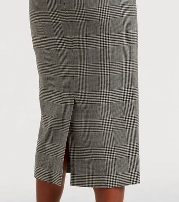 Dolce & Gabbana Prince of Wales check virgin wool midi skirt