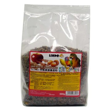 LINDO 甲殼素營養蛋粉  500g  鳥類適用  1包