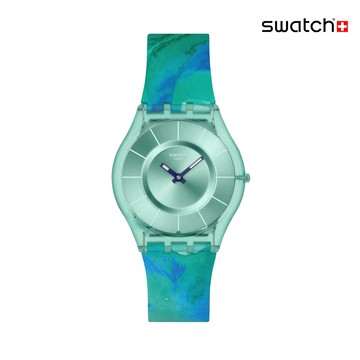 Swatch PARADISE MIST 超薄手錶/男錶/女錶/瑞士製造 SS08G111 (34mm)【官方旗艦店】