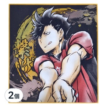 Haikyu 排球少年!! 激鬥!!閃亮色紙 黑尾鐵朗  1色  2個