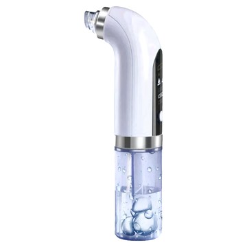 cy 呈云 注水小氣泡電動臉部清潔儀 黑頭粉刺機，深層清潔毛孔，多種吸頭可選，1台  CY-128A  白色