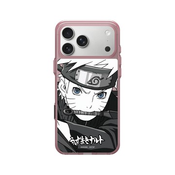 iPhone 17 Pro Max Clear (相機按鈕) 晶醺玫 - 火影忍者 Naruto - 黑白系列-鳴人