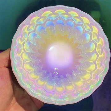 七彩珍珠白貝杯開窯茶杯主人杯萬彩窯變天目瓷茶盞彩貝茶杯七彩杯