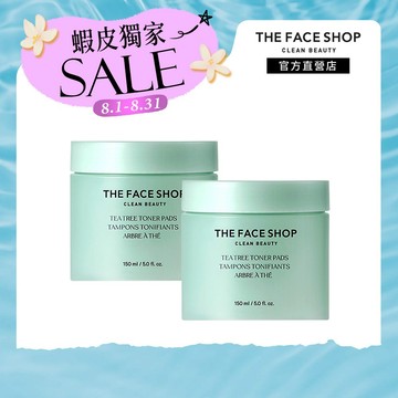 【THE FACE SHOP】茶樹淨膚調理爽膚棉150ml (70片)｜品牌旗艦店 角質毛孔修護