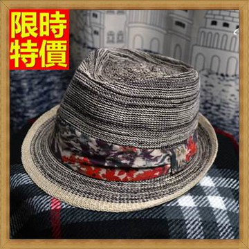 爵士帽小禮帽-復古日系百搭潮流編織女帽子2色67e5【獨家進口】【米蘭精品】