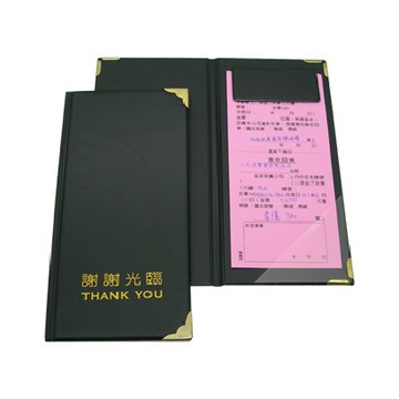 【W.I.P】 帳單夾 信用卡帳單夾 餐廳 小吃 高級磁性帳單夾 (有護角) EP-032K (15個)