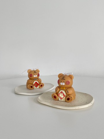 福虎生風! 2022年香氛新年禮盒 老虎蠟燭 伴手禮