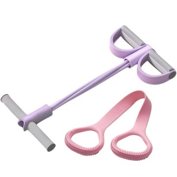 瑜珈用品 多功能腳蹬拉力器+開肩美背8字拉力繩 《1+1組合商品》暴瘦燃脂讓您打造完美比例