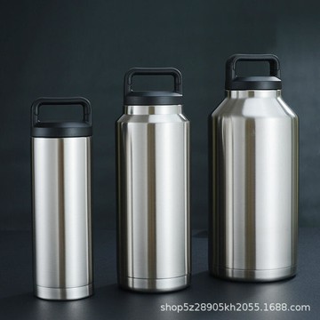 【川澤百貨】304冰霸杯18oz36oz64oz保溫保冷水壺運動旅行大容量不鏽鋼冰粒桶