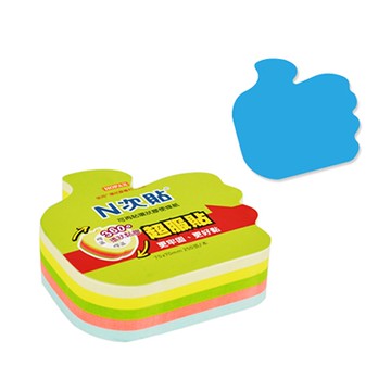StickN N次貼 姆指型便條磚/便條紙/便利貼 200入 70x70mm NO.61826
