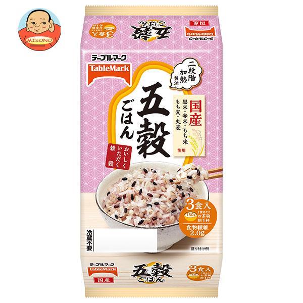 テーブルマーク 五穀ごはん 3食 (150g×3個)×8個入