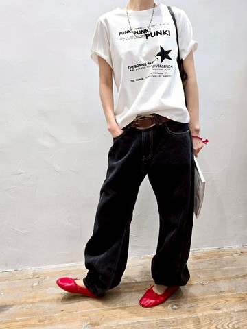 今天想穿帥一點|韓系個性PUNK印花棉T★率性字母星星短袖上衣