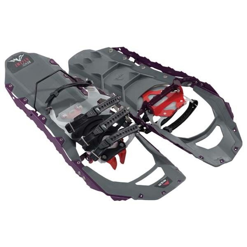 MSR Womens REVO ASCENT パープル 22インチ スノーシュー アイゼン 雪山登山アクセサリー | LINEショッピング