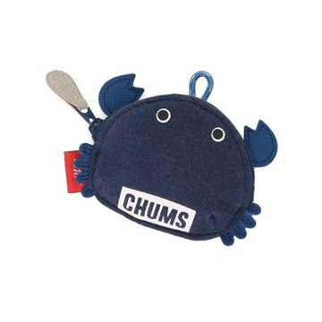 CHUMS Crab Zip Coin Case迼型零錢包 深藍 CH603716N018
