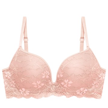 FLORA LOVELY 甜心Bae B~F罩杯日本內衣成套-粉色