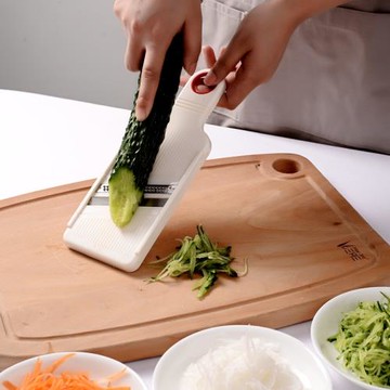 日本進口刨絲器家用廚房用品多功能切菜神器切土豆絲擦絲器切絲器