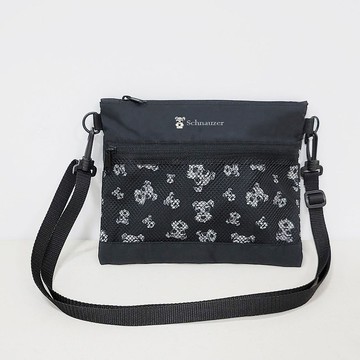 寵物圖樣胸前斜背包 多寵物圖樣 文字客製 側背包 收納包