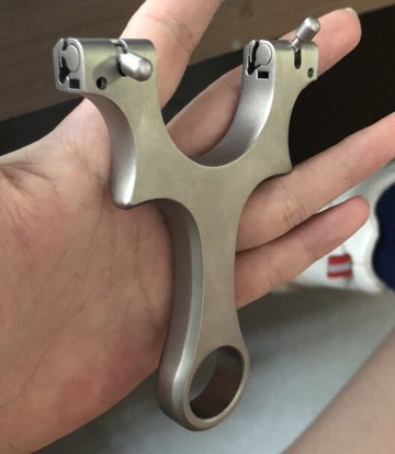 新款弓TC21鈦合金鎖鳳直板凸輪軸戰魂鎖鳳戶外扁皮弓戶外高端彈弓