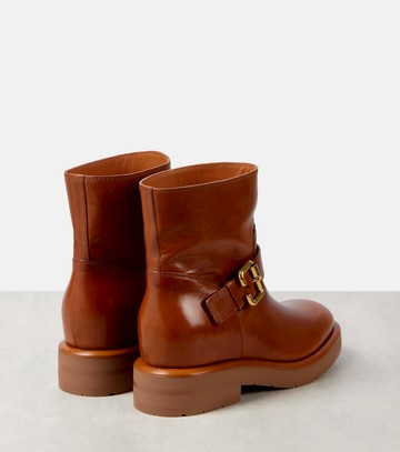 Chloé Coddington leather biker boots