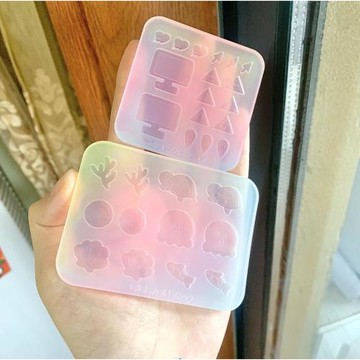 LILIMOLD獨家  電腦標簽 海洋生物 ins模具 填充物模具滴膠模具