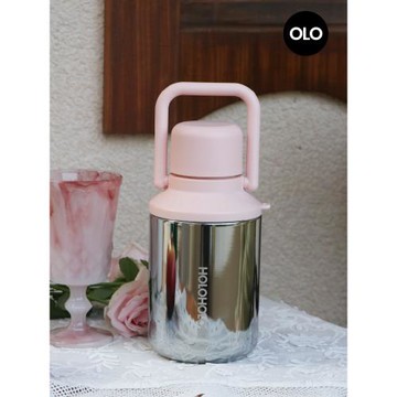 holoholo保溫壺大容量全家桶杯子保溫杯不銹鋼水壺水杯2024新款