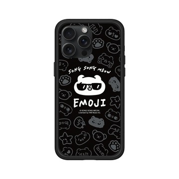 iPhone 15 Pro Max Mod NX 黑 - 爽爽貓 Song Song Meow by SECOND - 爽爽貓_Emoji