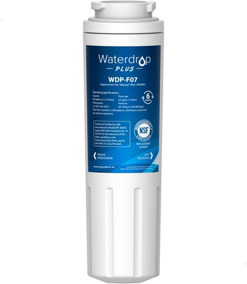 [4美國直購] Waterdrop Plus WDP-F07 NSF認證濾芯 1入 相容濾心 取代 Whirlpool Everydrop Filter 4 EDR4RXD1 Maytag UKF8001_TC3