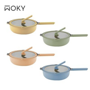 【WOKY 沃廚】TICERA系列哈哈鍋3.0-26CM不沾深煎鍋
