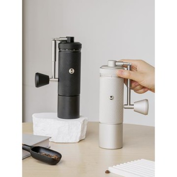 官方授權 泰摩栗子S3手搖咖啡磨豆機 家用手動咖啡磨豆機外調刻度