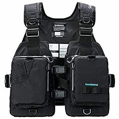 シマノ Shimano ライフジャケット フローティングベスト ゲームベストライト Vf 068t フリー ブラック 通販 Lineポイント最大get Lineショッピング