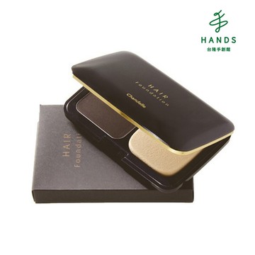 台隆手創館 日本Chandelle日本製白髮遮瑕粉餅11g(深棕色)