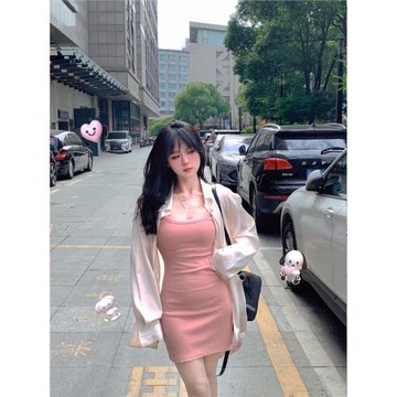 juli光澤感寬松長袖單排扣襯衫